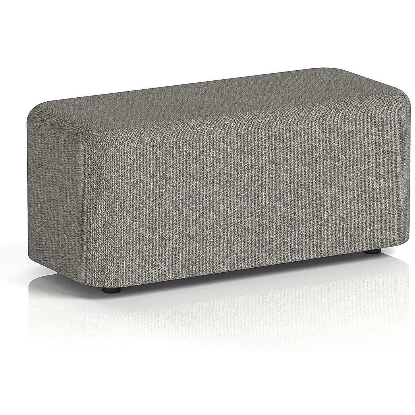 Harlestone Small Rectangular Stool, In Yoredale Fabric, Hardraw Body And Top
