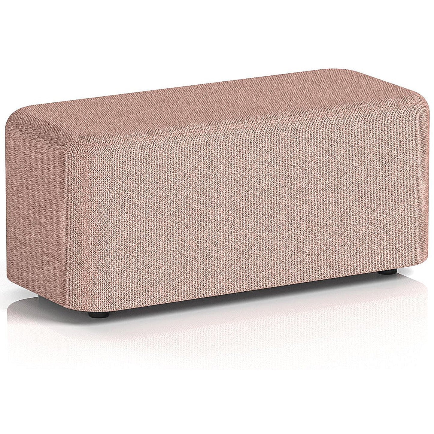 Harlestone Small Rectangular Stool, In Yoredale Fabric, Kidstone Body And Top