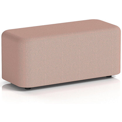 Harlestone Small Rectangular Stool, In Yoredale Fabric, Kidstone Body And Top