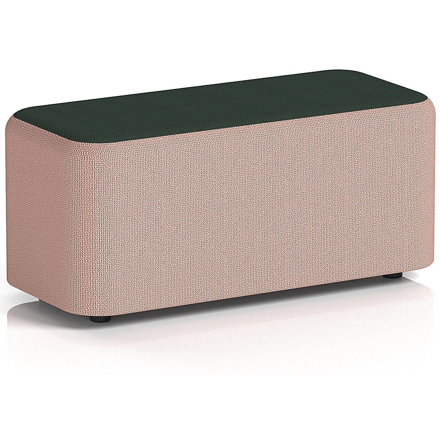 Harlestone Small Rectangular Stool, In Yoredale Fabric, Kidstone Body Ingleton Top