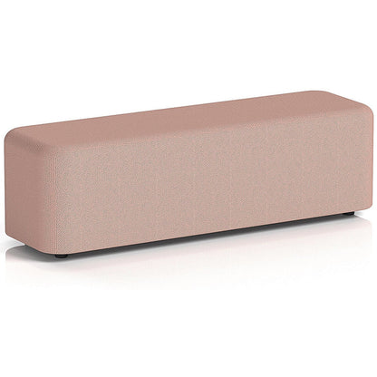 Harlestone Large Rectangular Stool, In Yoredale Fabric, Kidstone Body And Top