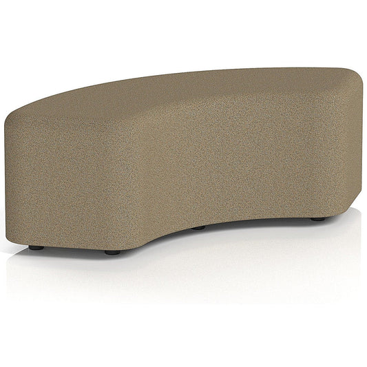 Harlestone 90 Degree Stool, In Main Line Flax Fabric, Bank Body And Top