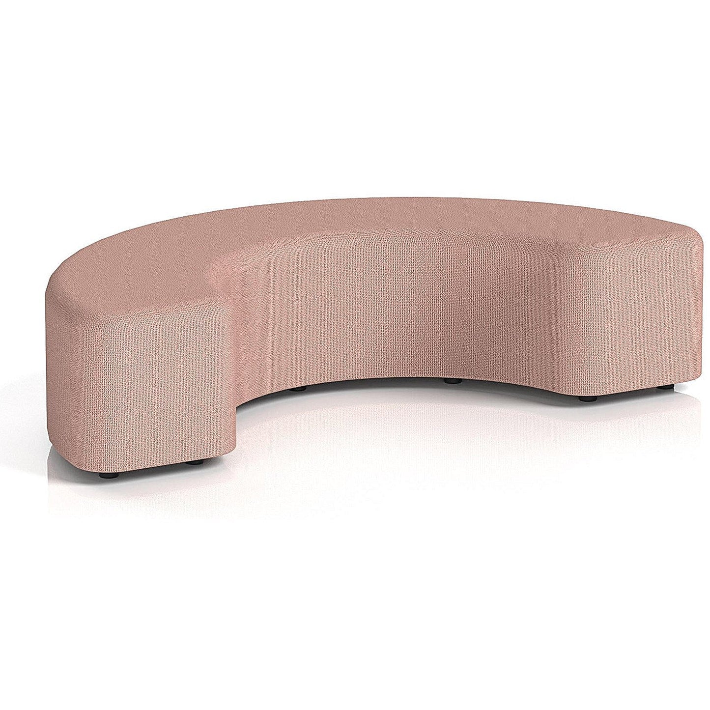 Harlestone 180 Degree Stool, In Yoredale Fabric, Kidstone Body And Top