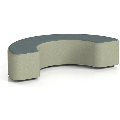 Harlestone 180 Degree Stool, In Main Line Flax Fabric, Newbury Body Westminster Top
