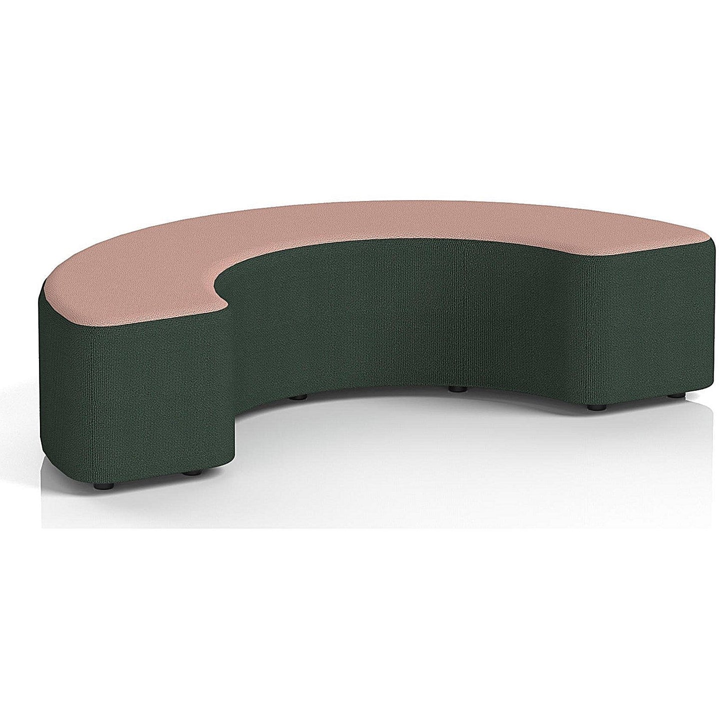 Harlestone 180 Degree Stool, In Yoredale Fabric, Ingleton Body Kidstone Top