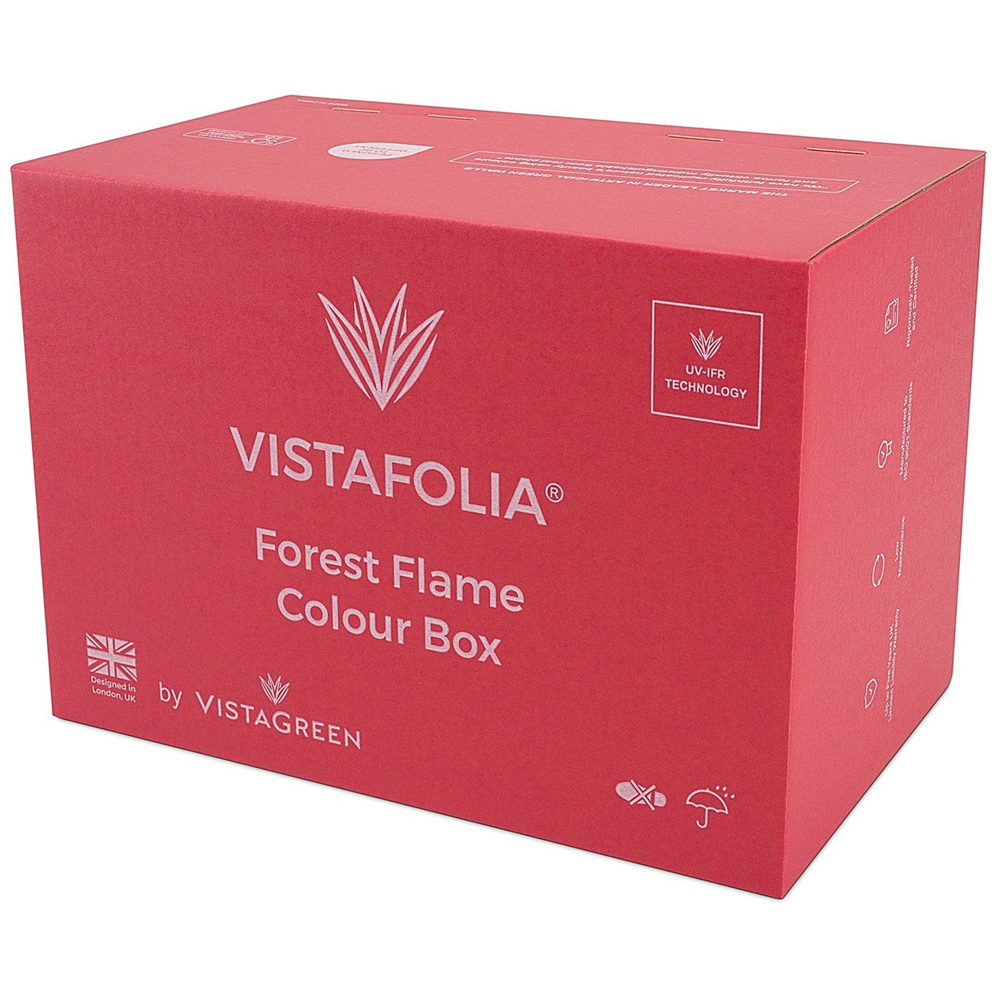 Vistafolia Forest Flame Colour Box (Pack of 30) CBX-FFL