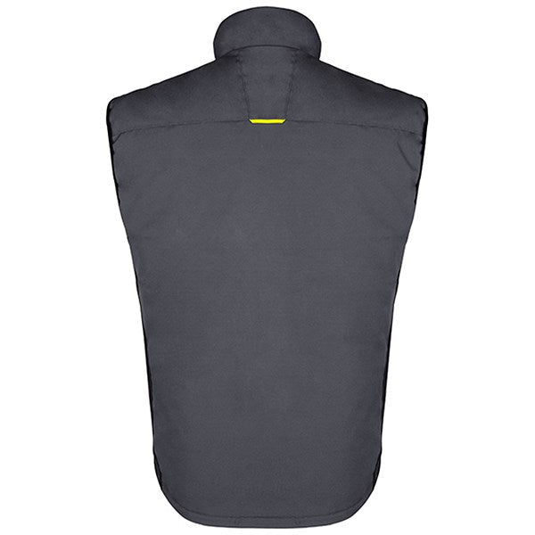 Flex Workwear Two-Tone Gilet, Grey & Black, Large