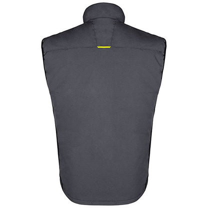Flex Workwear Two-Tone Gilet, Grey & Black, Large