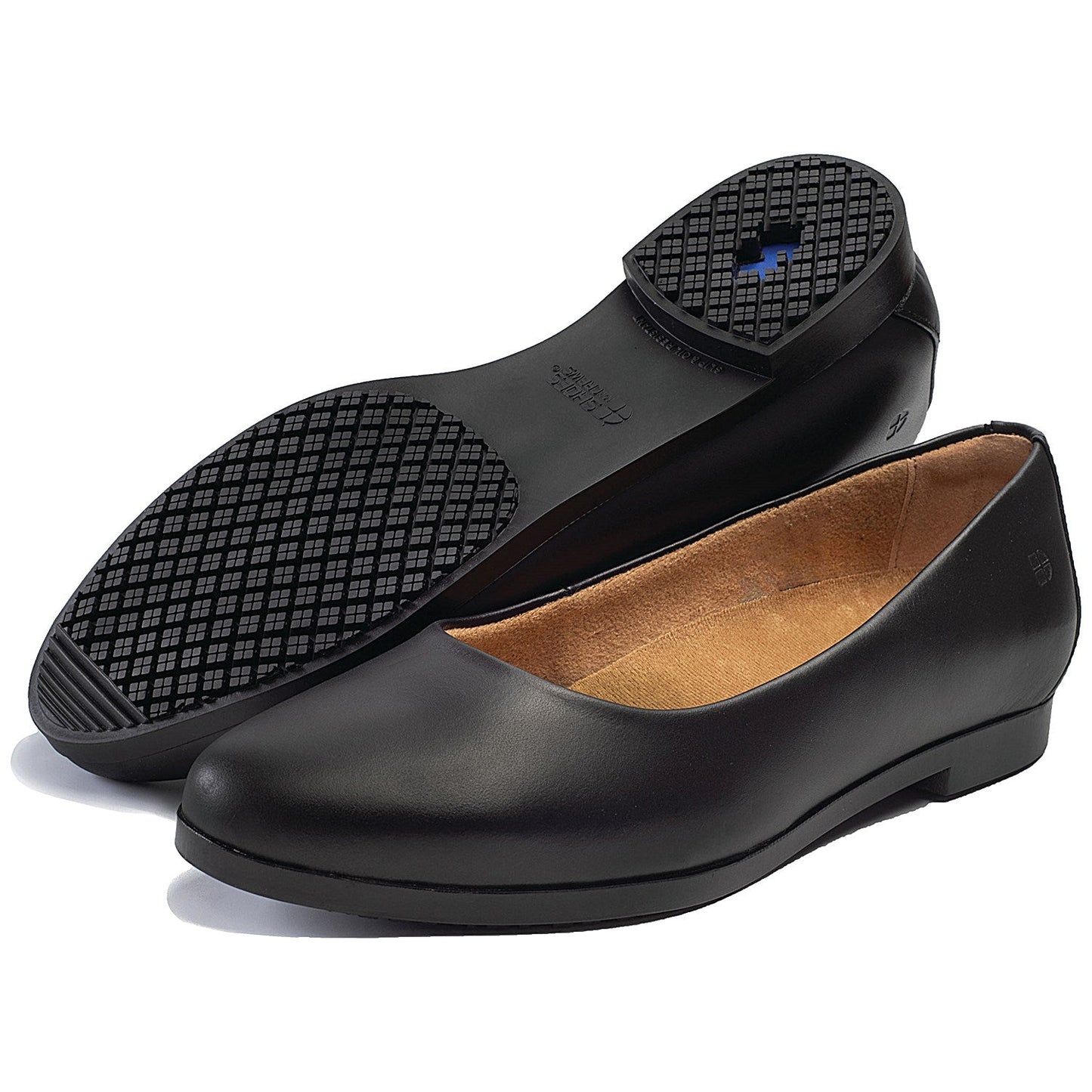 Shoes For Crews Reese Womens Metal Free Leather Dress Style OB Shoes, Black, 7 Easy2Order : SFC04102