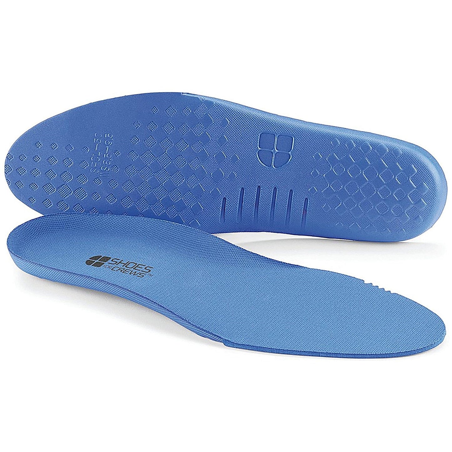 Shoes For Crews Comfort Insoles, Blue, Size 11