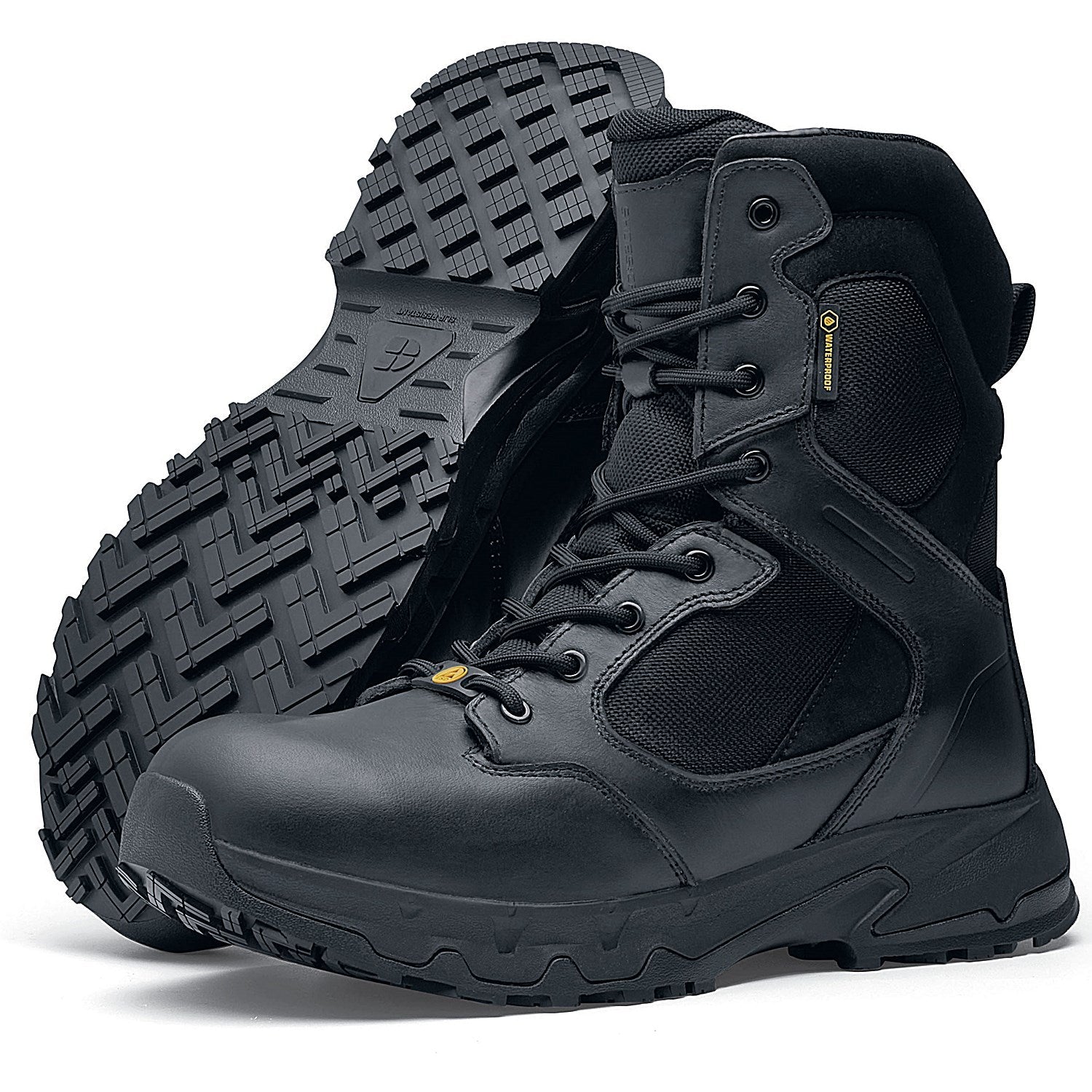 Shoes For Crews Maps Defense High Cut Safety Waterproof Boots, Black, 8 Easy2Order : SFC16552