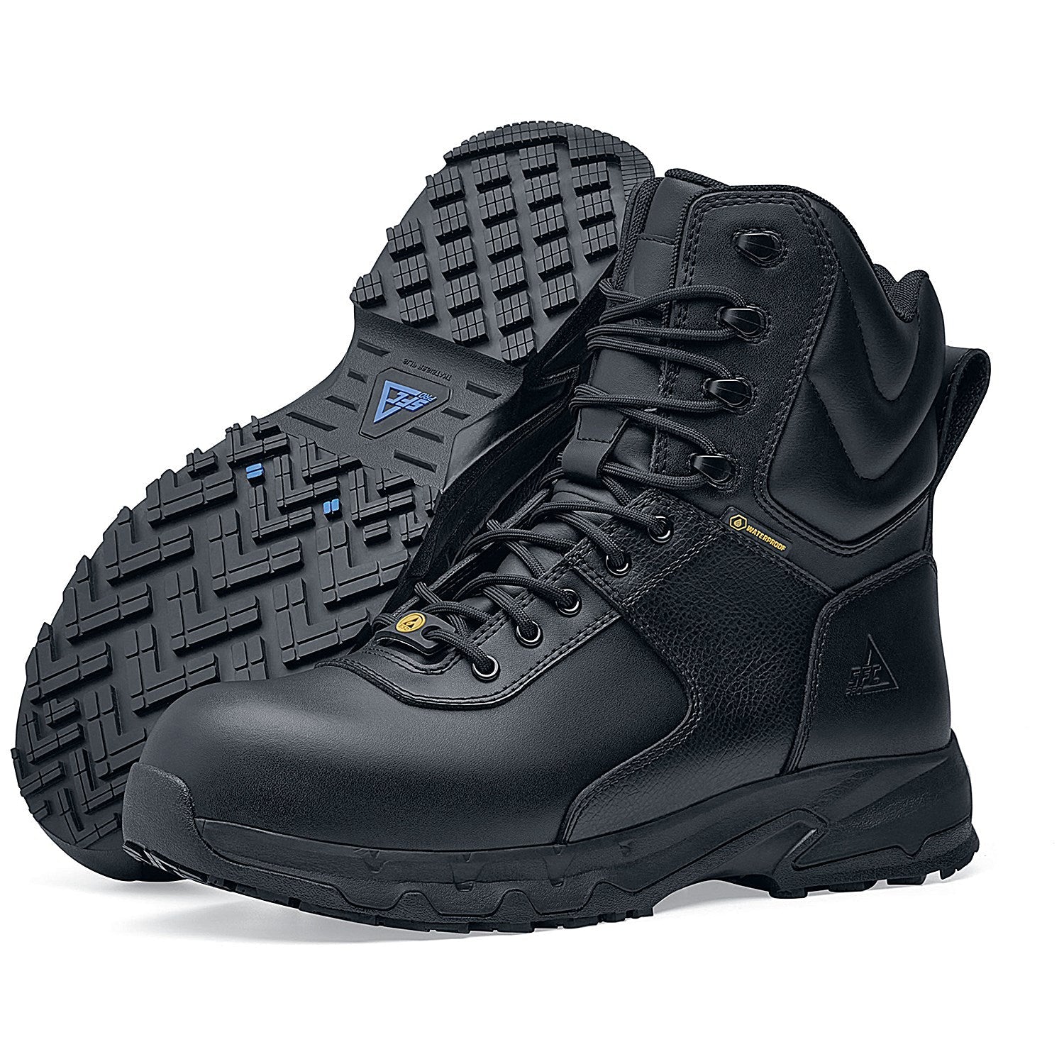 Shoes For Crews Unisex Guard High S3 Leather Waterproof Boots, Black, 12 Easy2Order : SFC16583