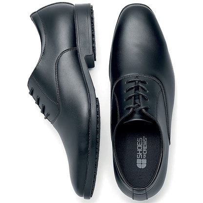 Shoes For Crews Ambassador II Mens Leather Dress Shoes, Black, 6 Easy2Order : SFC17941