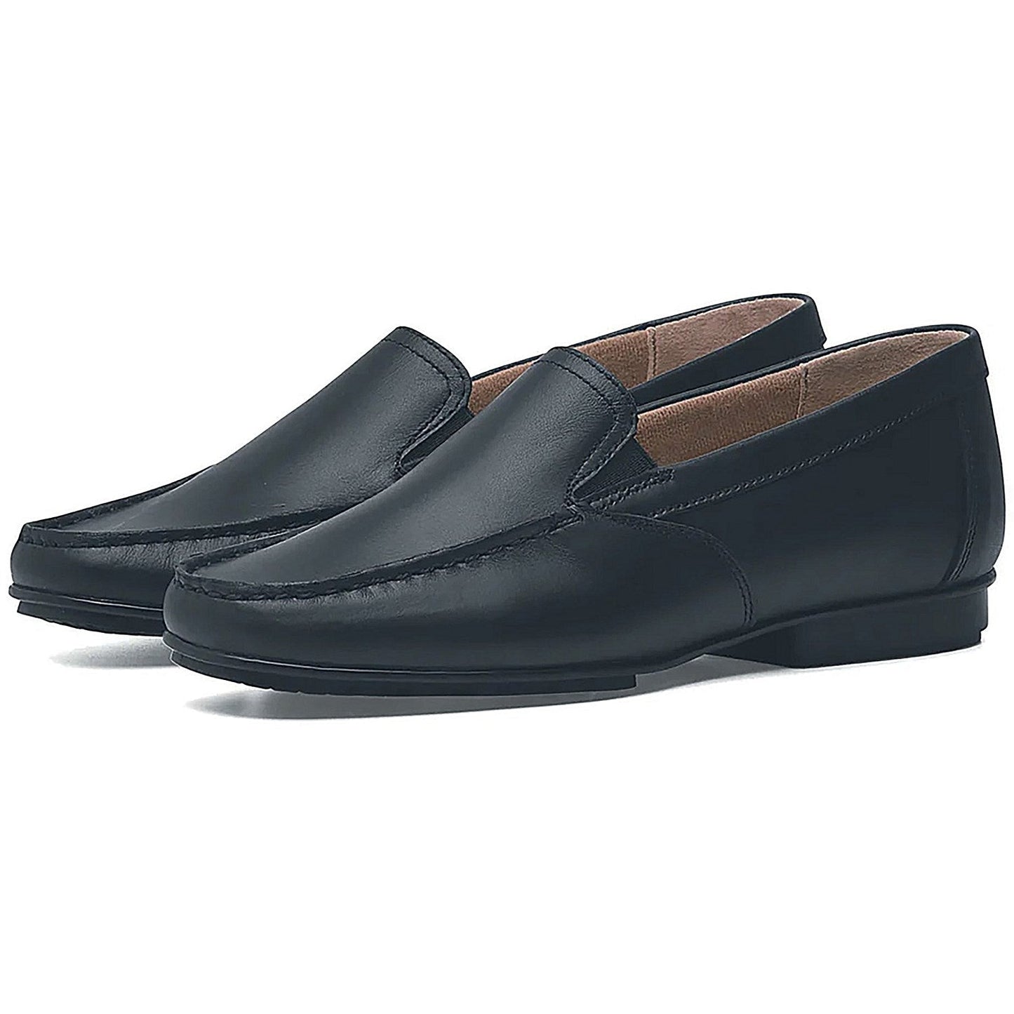 Shoes For Crews Jenni Slip-on Dress Shoes, Black, 3