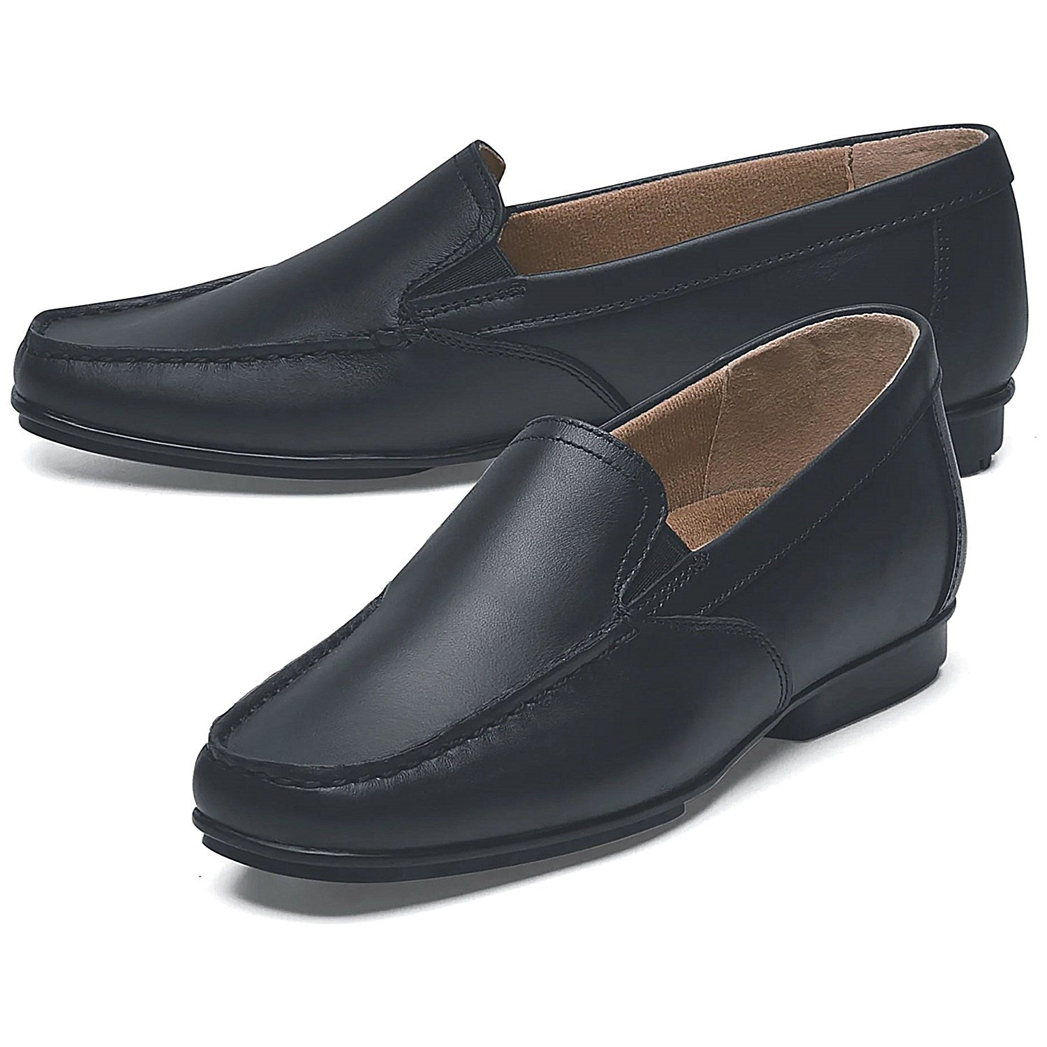 Shoes For Crews Jenni Slip-on Dress Shoes, Black, 4 Easy2Order : SFC17980