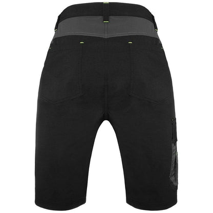 Flex Workwear Shorts, Black & Grey, 34