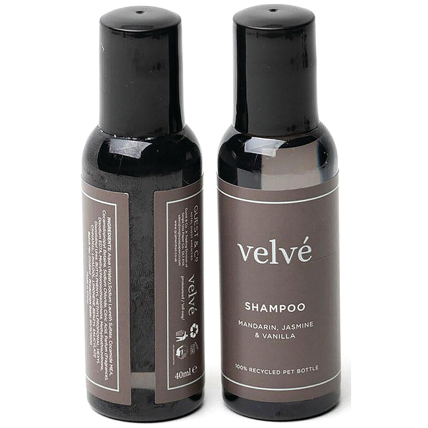 Velve Shampoo Bottle, 40ml, Pack of 200 Easy2Order : SGL11381