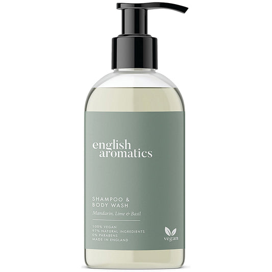 English Aromatics Shampoo and Body Wash, 300ml, Pack of 6 Easy2Order : SGL19283