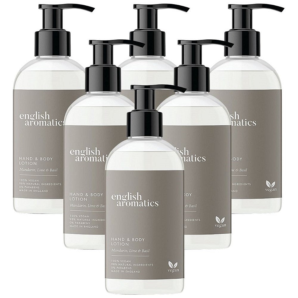 English Aromatics Hand and Body Wash, 300ml, Pack of 6