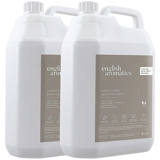 English Aromatics Refill Conditioner, 5 Litres, Pack of 2