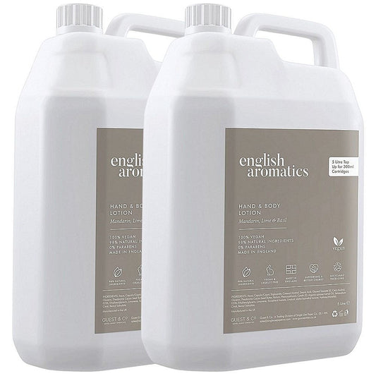 English Aromatics Refill Hand And Body Wash, 5 Litres Pack of 2