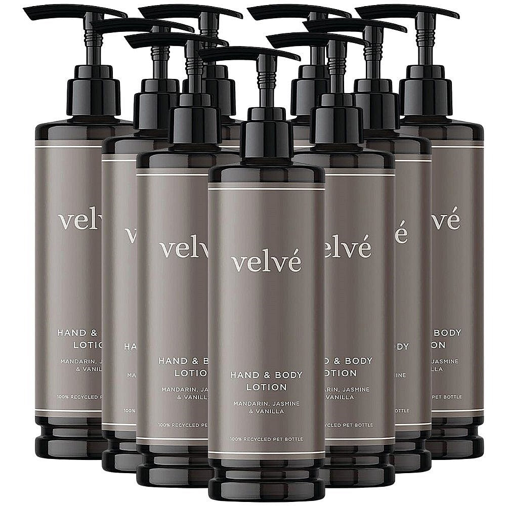 Velve Hand Body Lotion, 400ml, Pack of 9