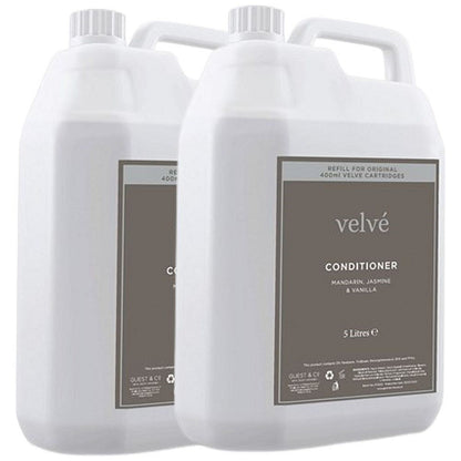 Refill Velve Conditioner with Pumps, 5 Litres, Pack of 2
