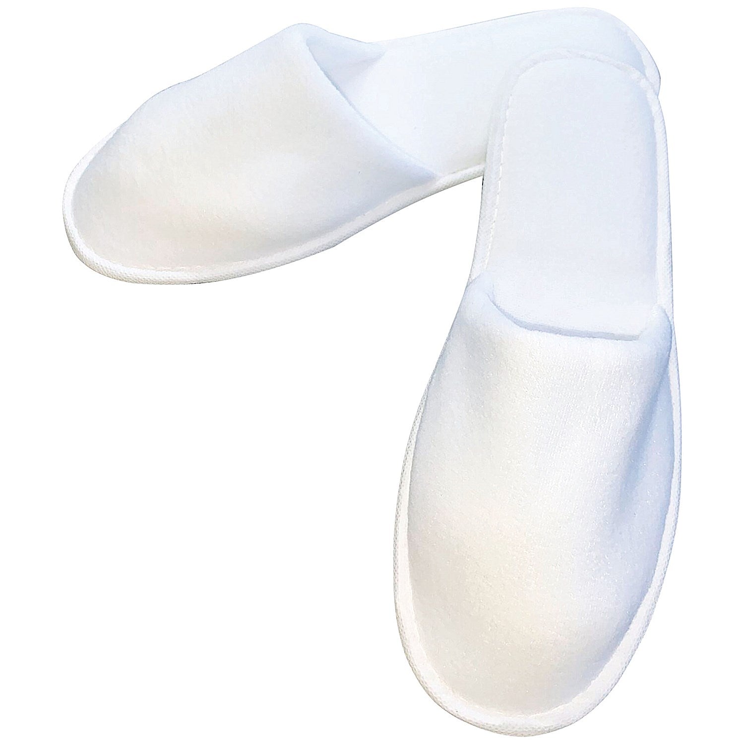 Economy Poly Velour Slipper in Paper Bags, Closed Toe, 30cm, Dot Sole, Pack of 100 Easy2Order : SGL89873