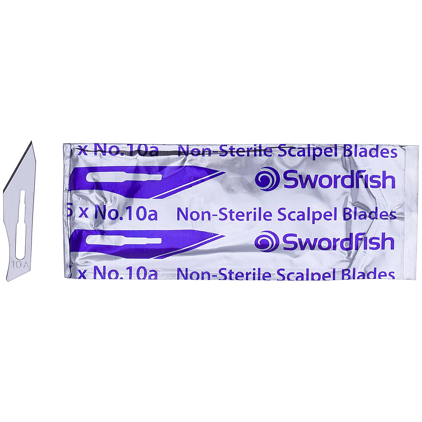 Swordfish Scalpel Blades No.10A Metal (100 Pack)