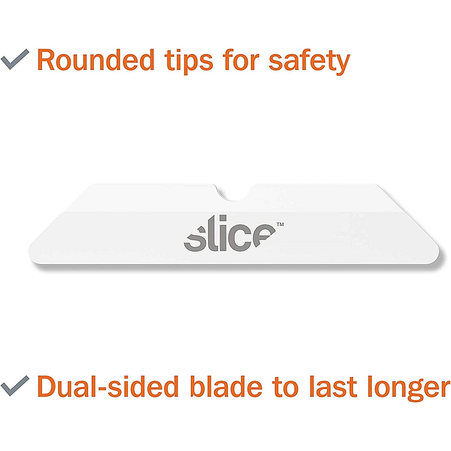 Slice Blades For Box Cutters, 34mm, Pack of 4