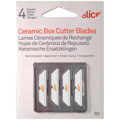 Slice Blades For Box Cutters, 34mm, Pack of 4