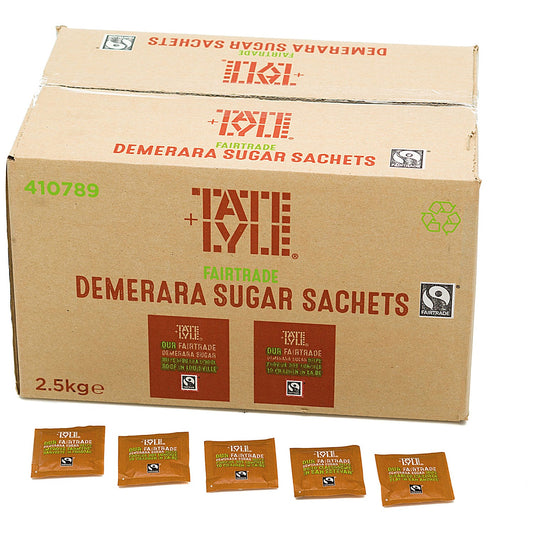 Everyday Fairtrade Brown Sugar Sachets, Pack of 1000