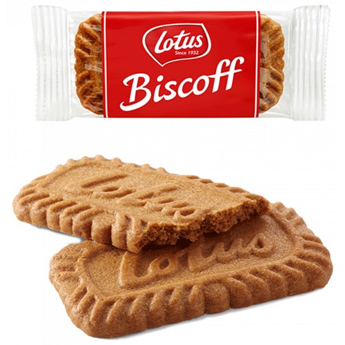 Lotus Biscoff Caramelised Single Biscuits, Pack of 300