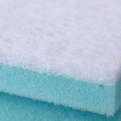 Spontex Specialist Non-Scratch Sponge Scourer, 140x100mm, Blue and White, Pack of 6