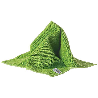 Spontex Specialist Microfibre Cloths, 380x400mm, Green, Pack of 10