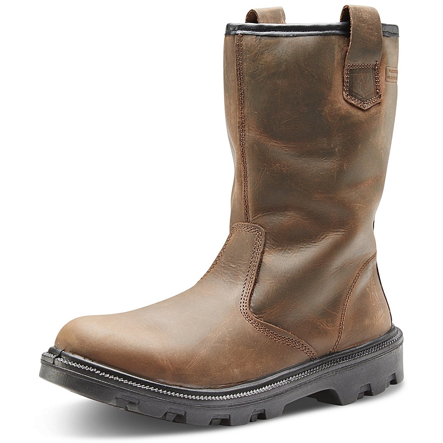 Beeswift Sherpa Dual Density Polyurethane Rubber Rigger Boots, Brown, 9 Easy2Order : SRB09