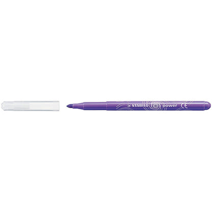Stabilo Power Felt Tip Pens Classpack with Gratnell Tray Assorted (Pack of 144)