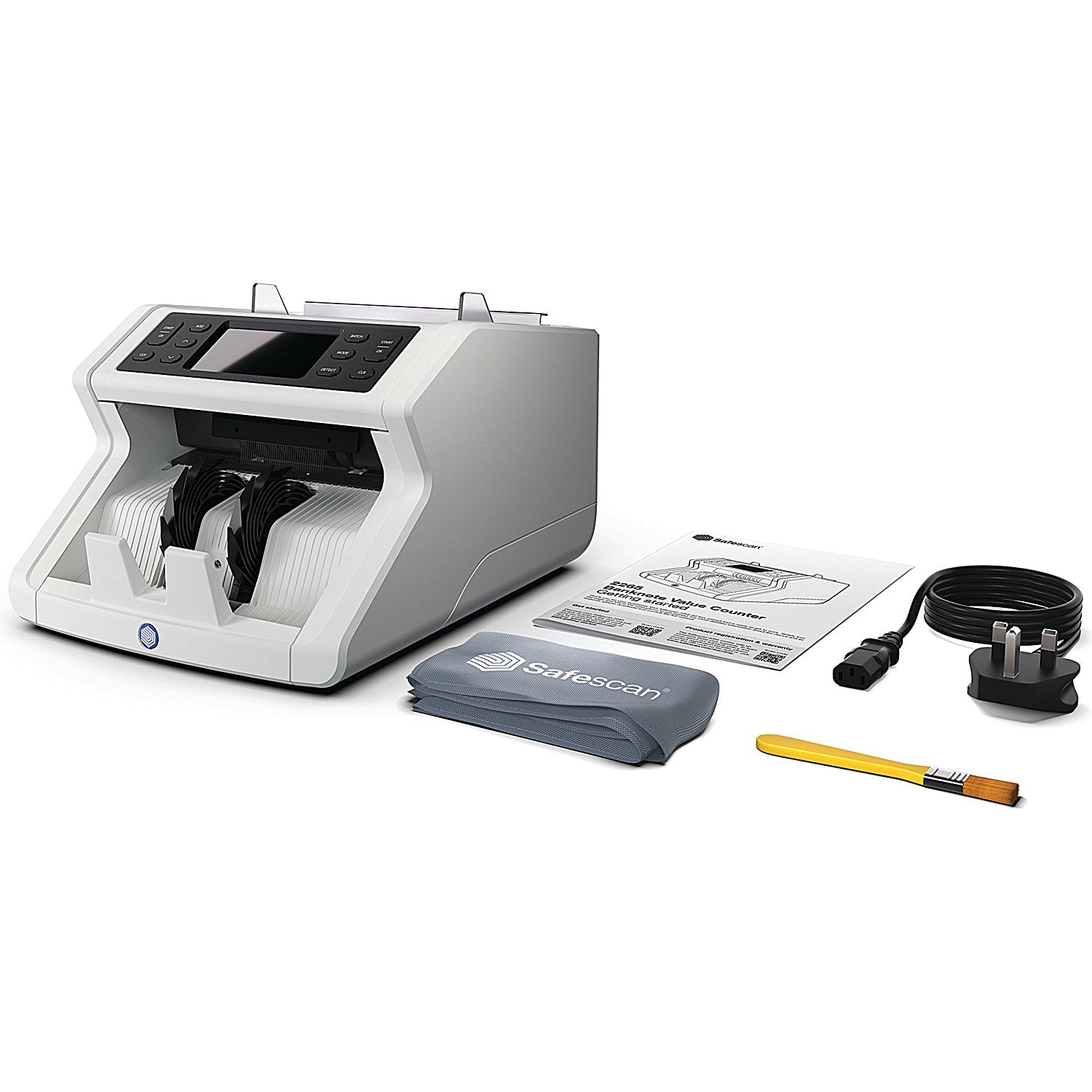 Safescan 2265 UK IE G2 Banknote Value Counter, Grey