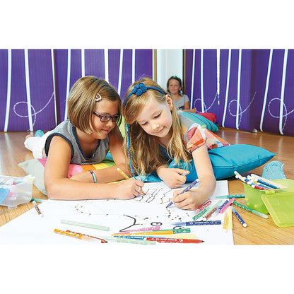 Stabilo Trio A-Z Felt Tip Colour Pens Classpack Gratnell Tray Assorted (Pack of 144) Easy2Order : SS35524