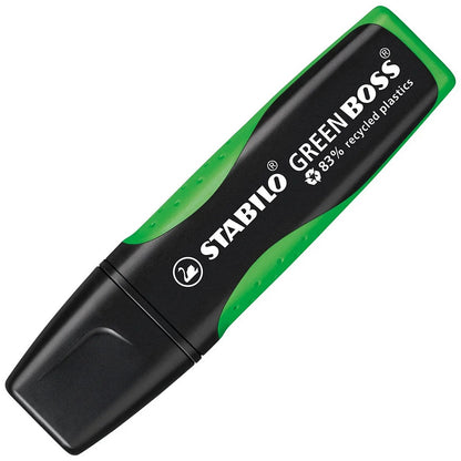Stabilo Green Boss Highlighter Assorted (Pack of 4)