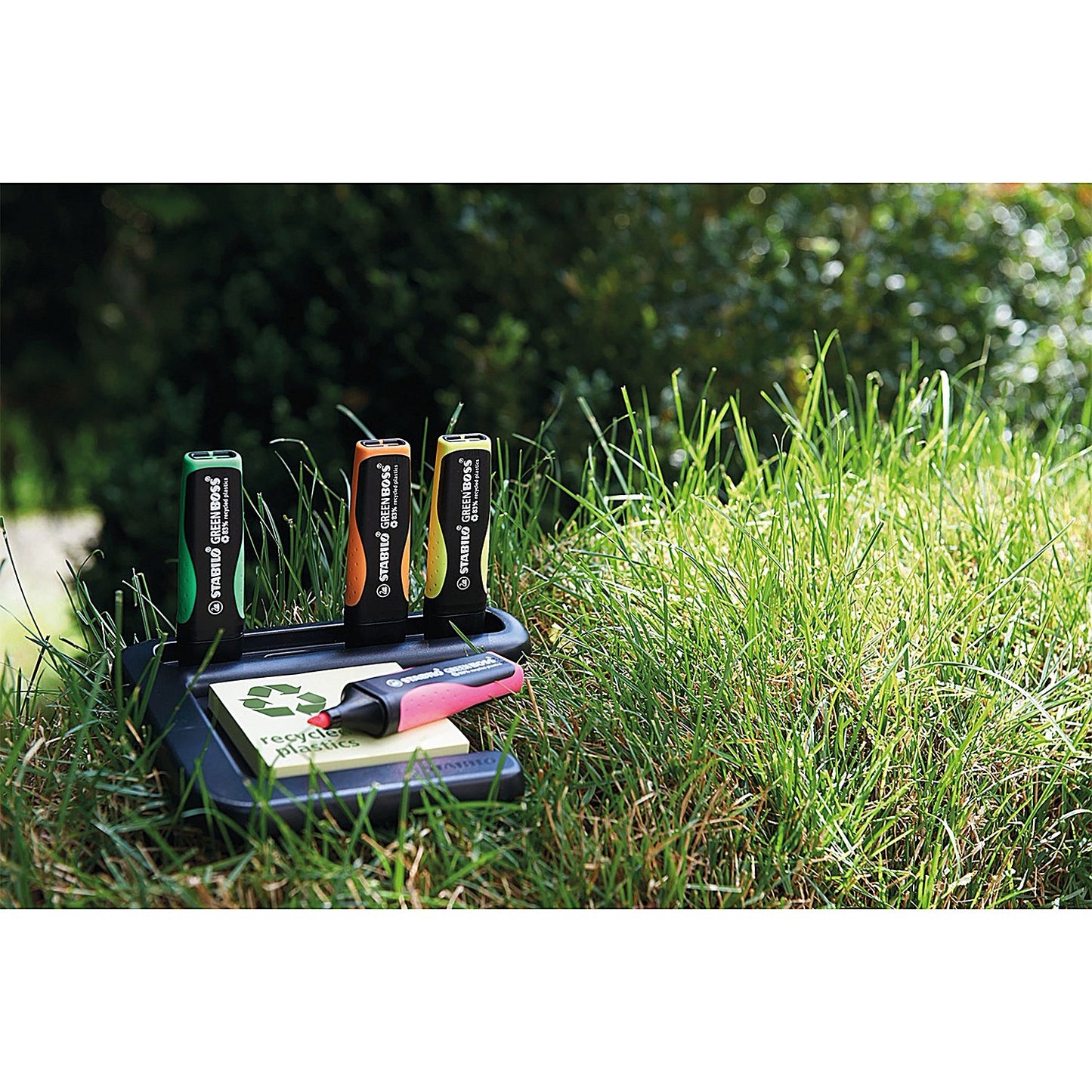 Stabilo Green Boss Highlighter Assorted (Pack of 4)