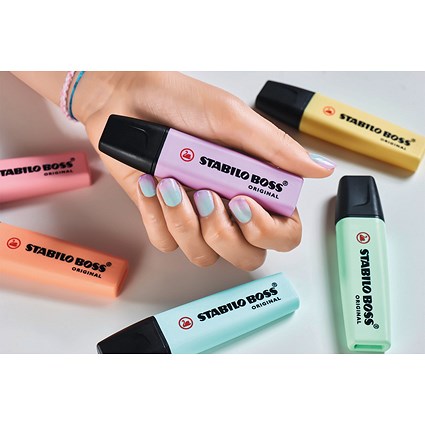 Stabilo Boss Original Highlighter Assorted Pastel (Pack of 4)