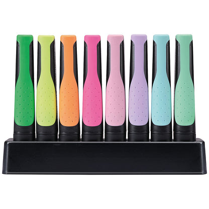 Stabilo Green Boss Highlighter Desk Set, Assorted, Pack of 8