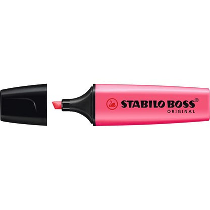 Stabilo Boss Highlighters, Assorted Colours, Wallet of 4