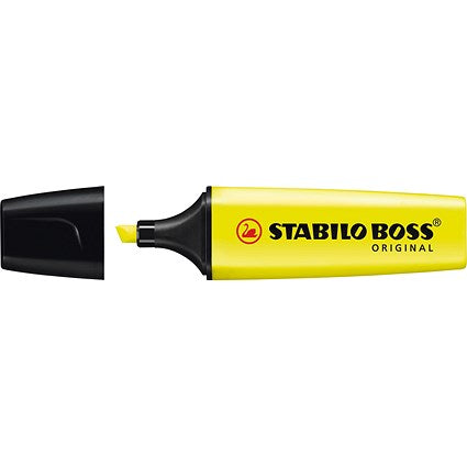 Stabilo Boss Highlighters, Assorted Colours, Wallet of 4