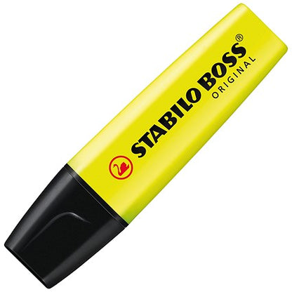 Stabilo Boss Highlighters, Assorted Colours, Wallet of 4