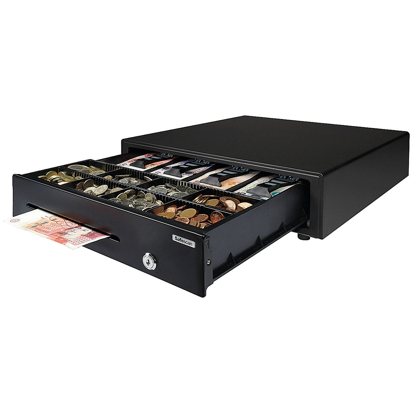 Safescan LD-4141 Light Duty Cash Drawer, 5.5kg, L410xW415xH115mm, Black