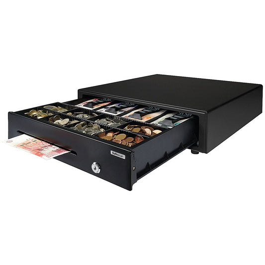 Safescan LD-4141 Light Duty Cash Drawer, 5.5kg, L410xW415xH115mm, Black