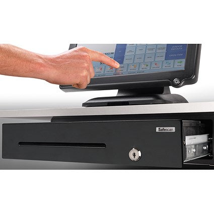 Safescan SD-4141 Standard Use Cash Drawer, 6.6kg, L410xW415xH115mm, Black