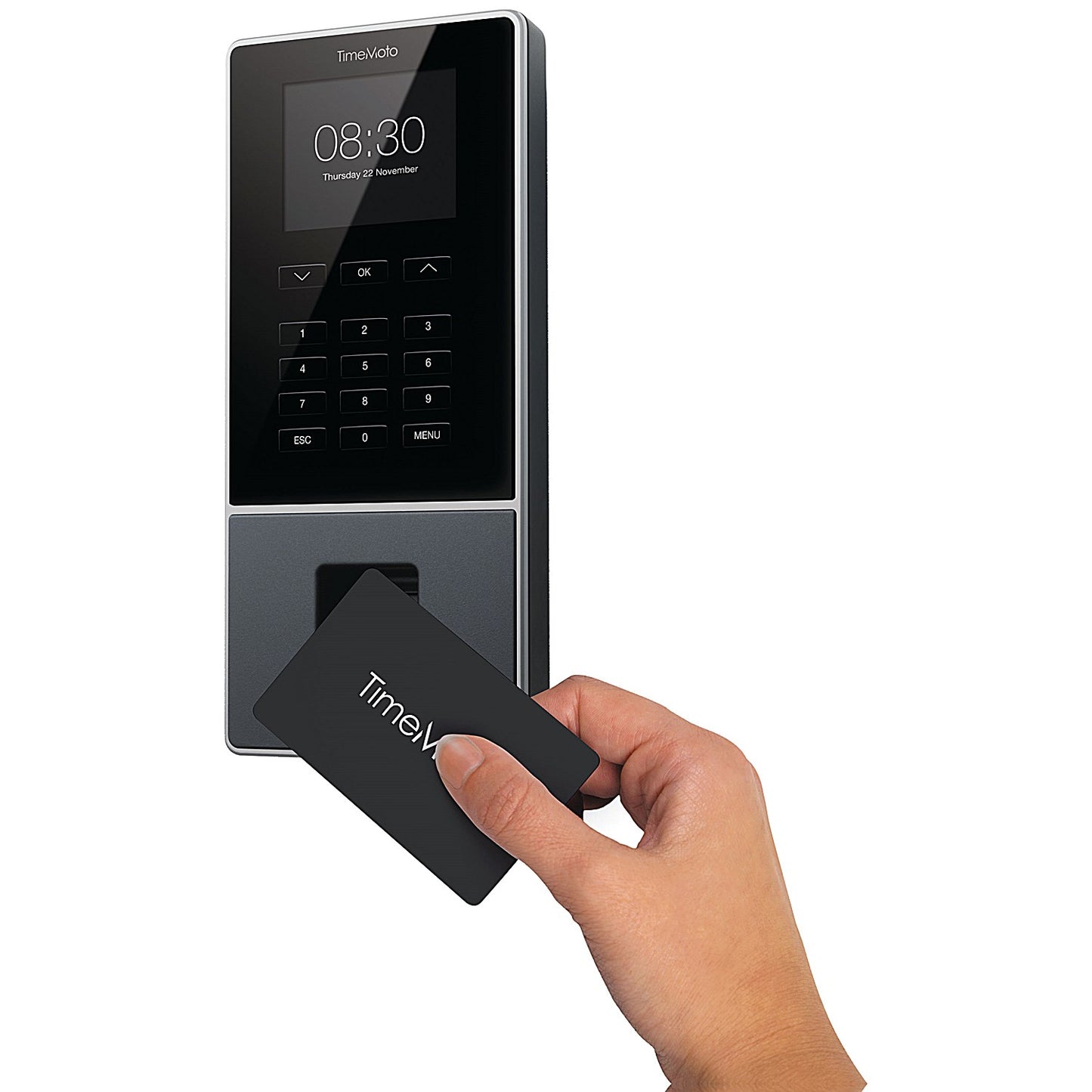 Safescan TimeMoto TM-626 Clocking In System with RFID/Fingerprint Sensor